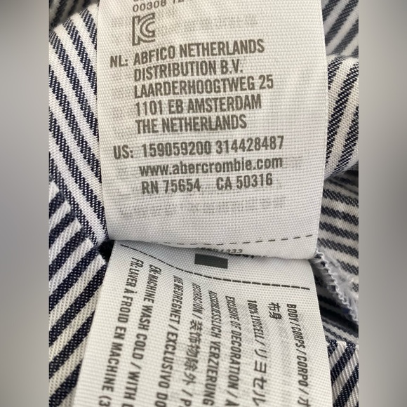 Abercrombie striped utility romper - Picture 8 of 10